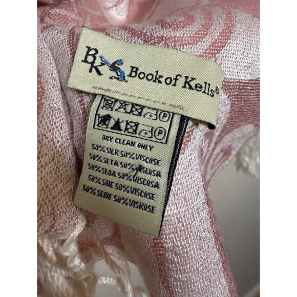 Book of Kells Silk Blend Pashmina Scarf - Picture 4 of 6